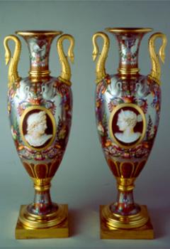 Paire de vases « fuseau »