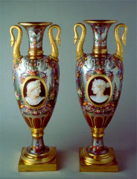 Paire de vases « fuseau »