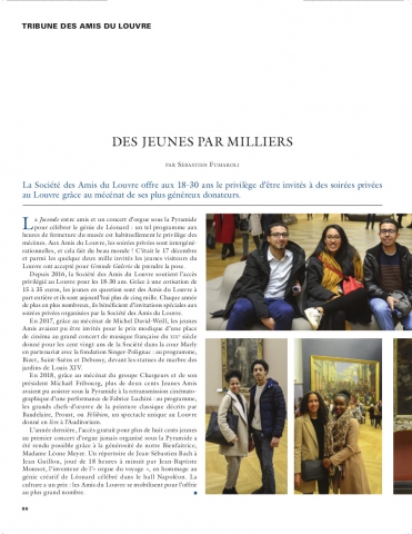 Des Jeunes par Milliers